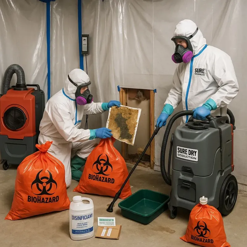 Contaminated Water Handling Protocols process in Alta Sierra, CA