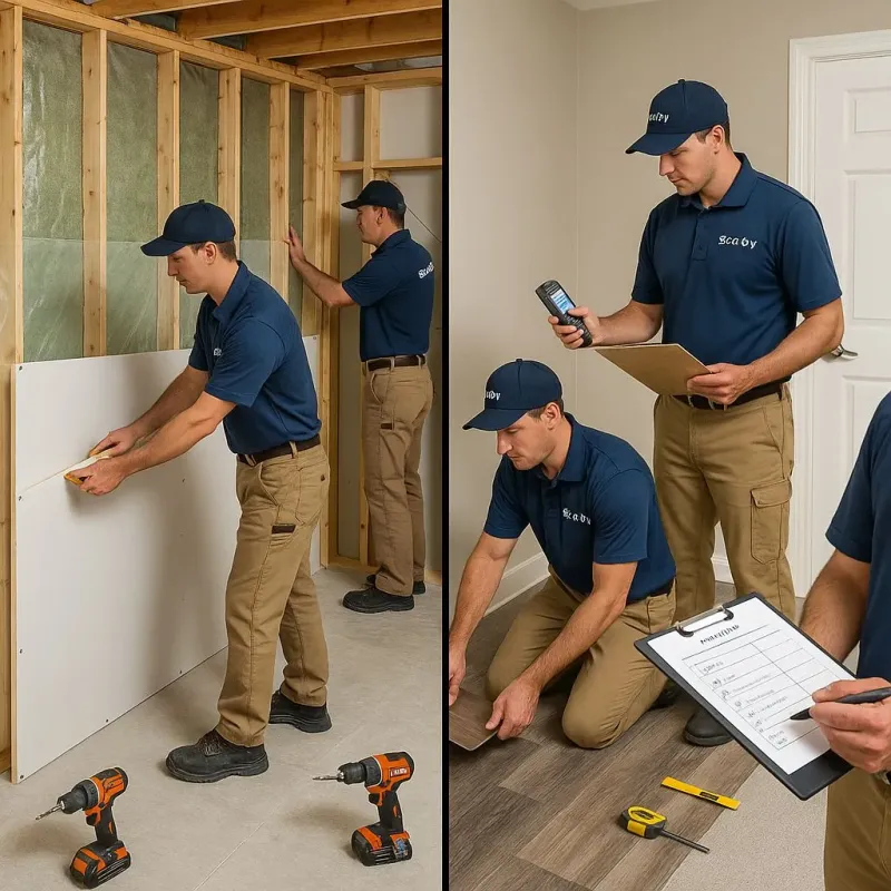 Repairs and Reconstruction process in Alta Sierra, CA