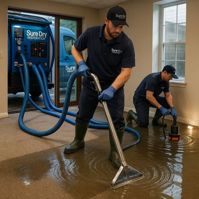 Water Extraction and Removal process in Alta Sierra, CA